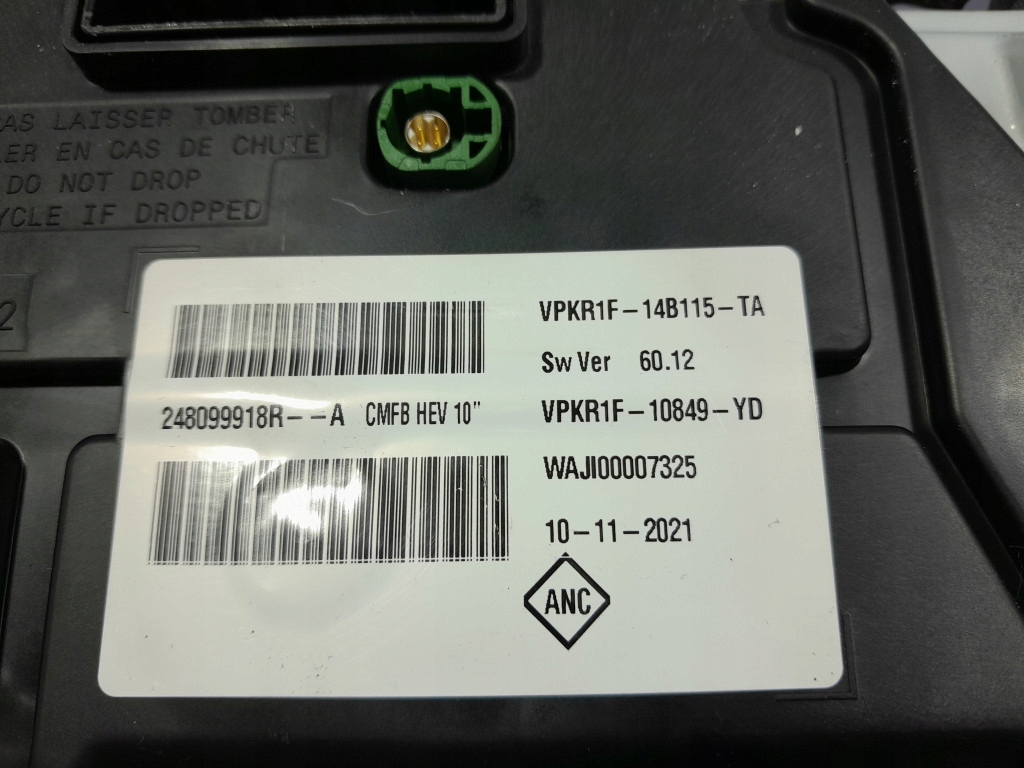 renault ARKANA 20-23 1.6 E-TECH ГИБРИД 145 ЛС спидометр 248099918R