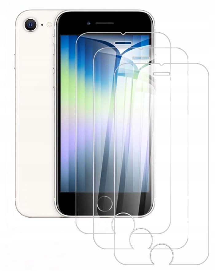 

Szkło Do Iphone 8 7 6 6S Se 2 2022 Zestaw 3 Sztuki