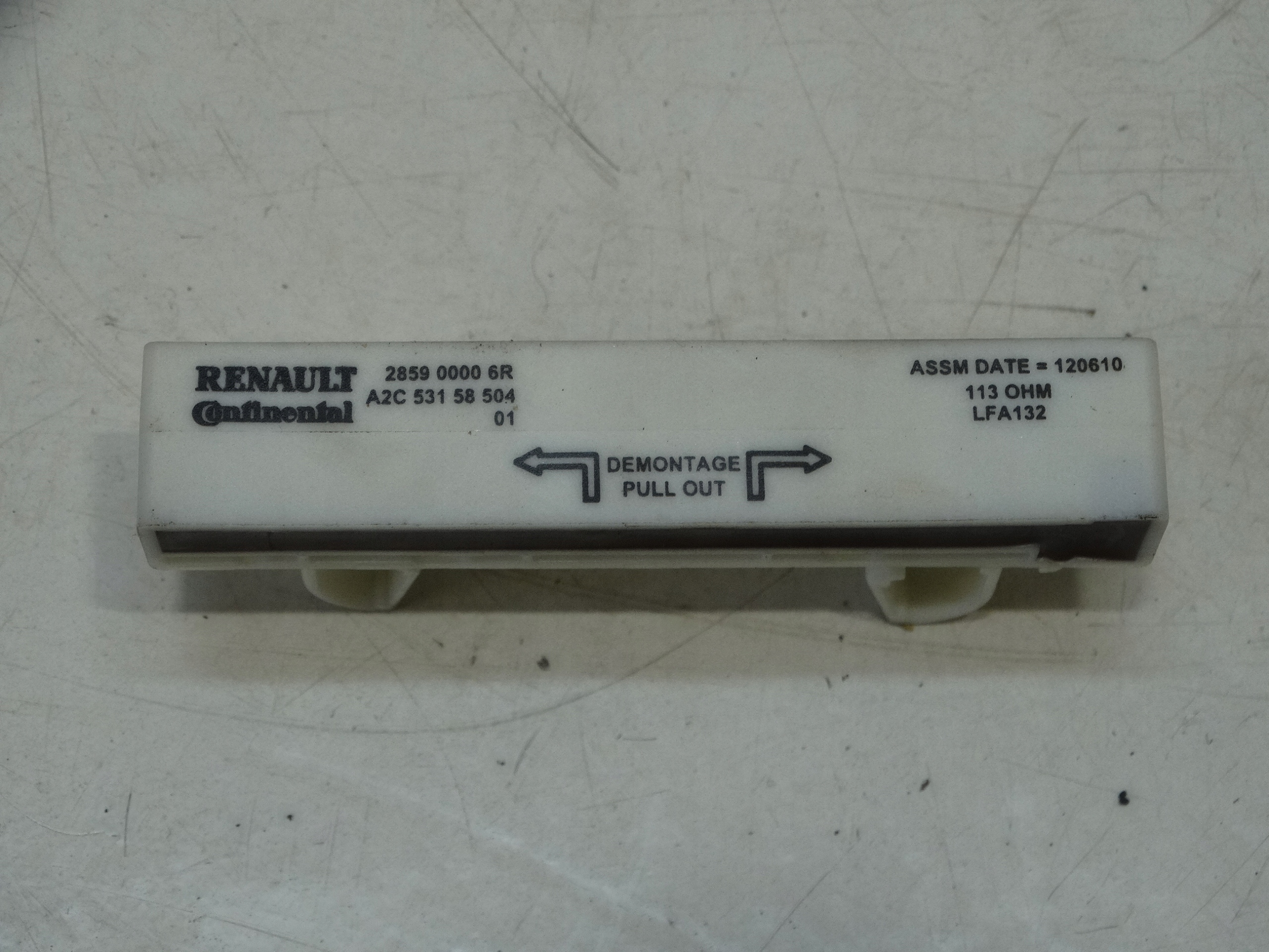 module SENSOR ANTENY RENAULT SCENIC III 09-13R. 285900006R
