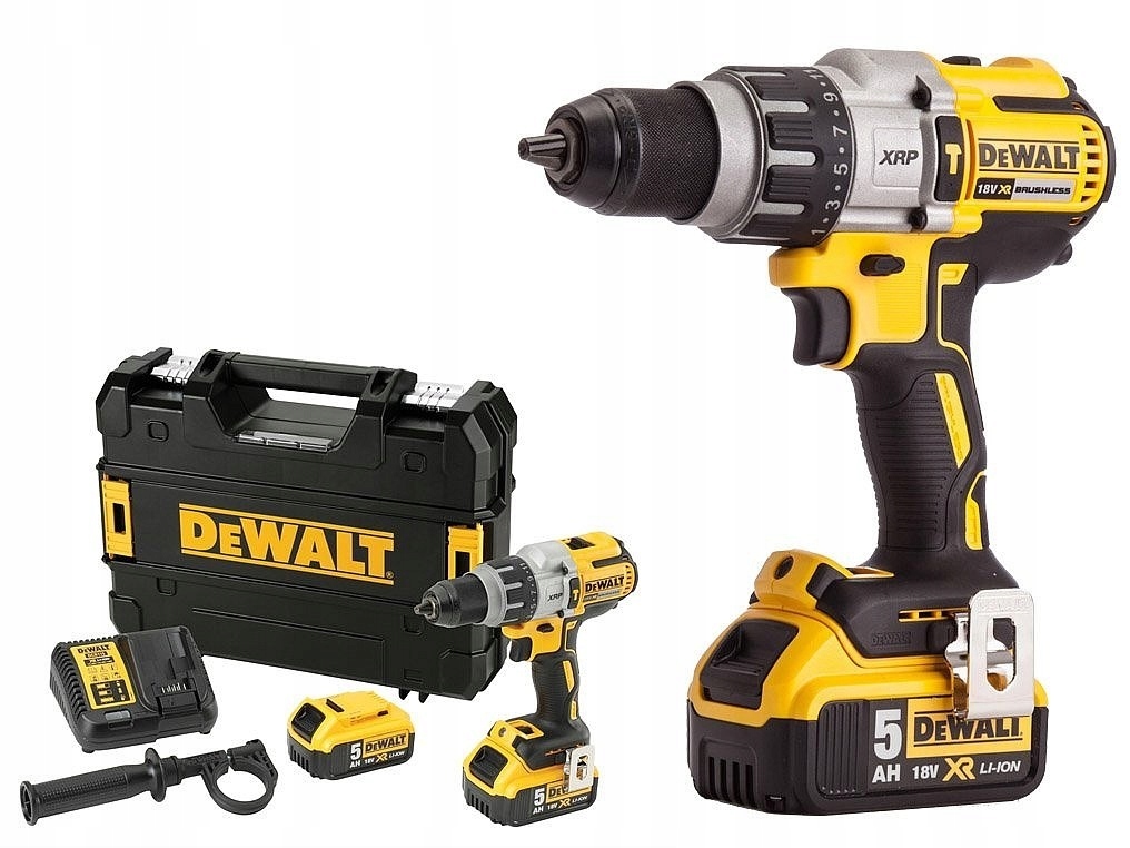 

DCD996P2 Wiertarko-wkrętarka 18V 2x5Ah udar DeWalt