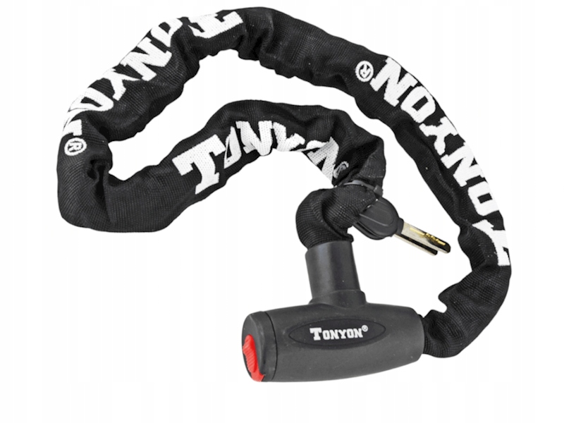 

Zapięcie rowerowe Tonyon TY715 Łańcuch 8mm/90cm