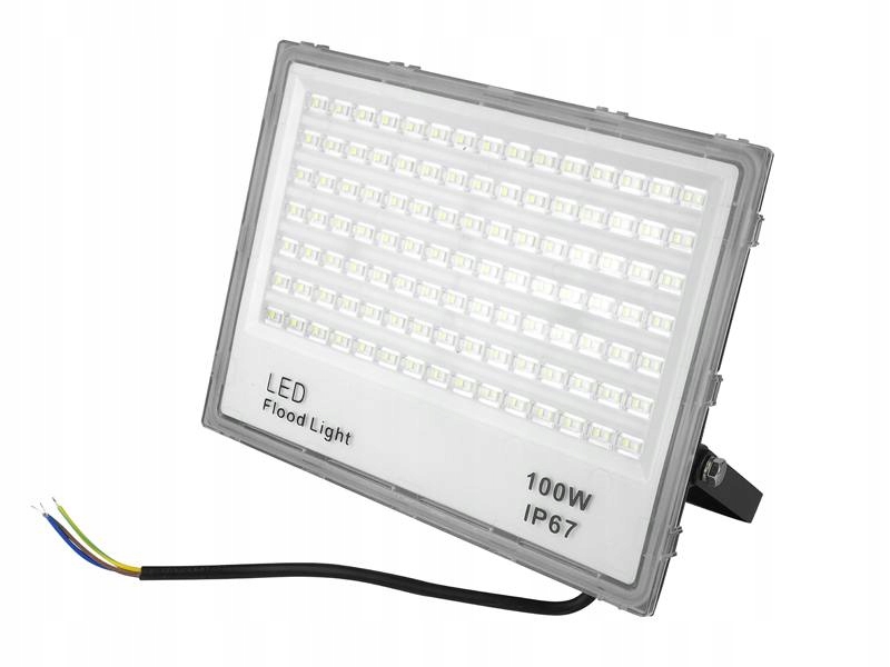 NAŚWIETLACZ LED SLIM 100W 6000K IP67