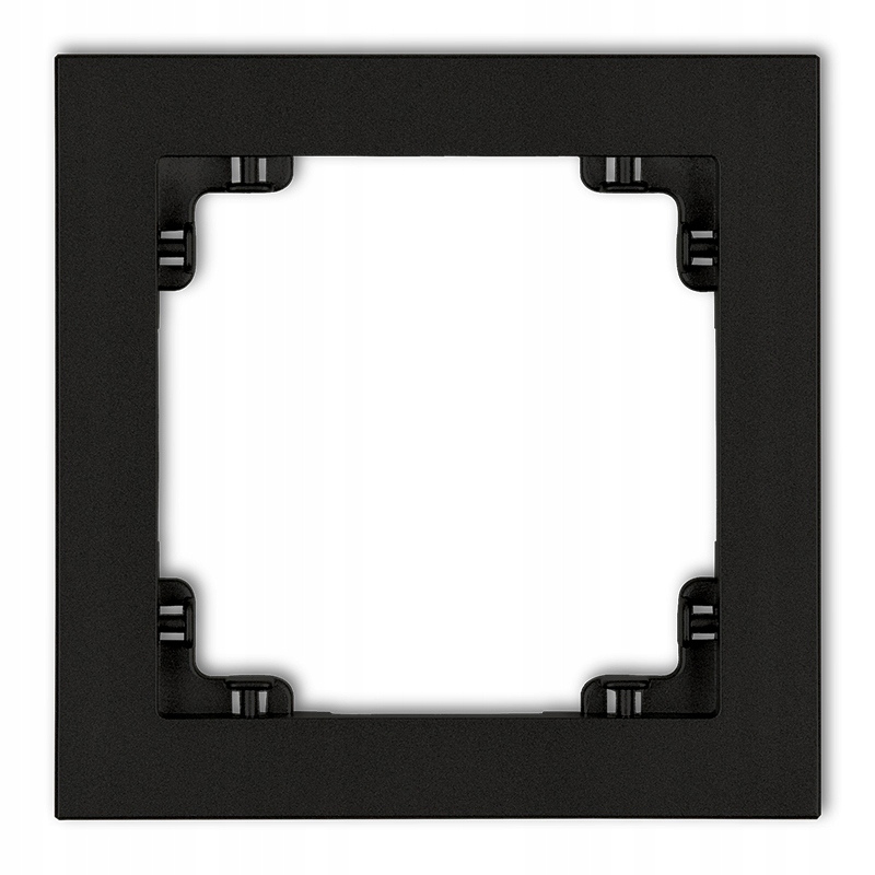 

Ramka pojedyncza Czarny mat Karlik Deco 12DR-1