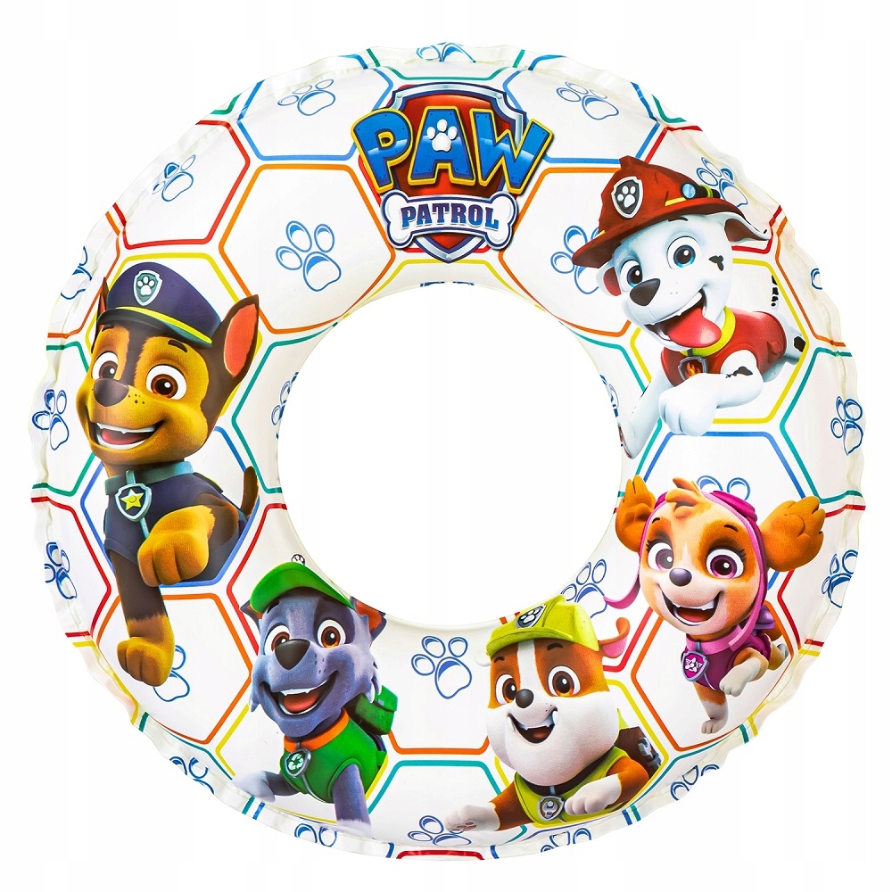 KÓŁKO 56cm DMUCHANE PSI PATROL DO PŁYWANIA KOŁO 8556