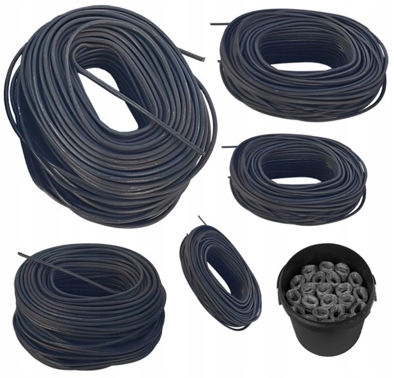 Žíhaný vázací drát 1,0 na kleště klíč twist pro vyztužení třmenů 15 kg