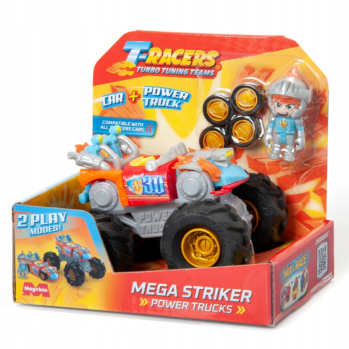 T-RACERS Power Truck Mega Striker, pojazd Marka Magicbox