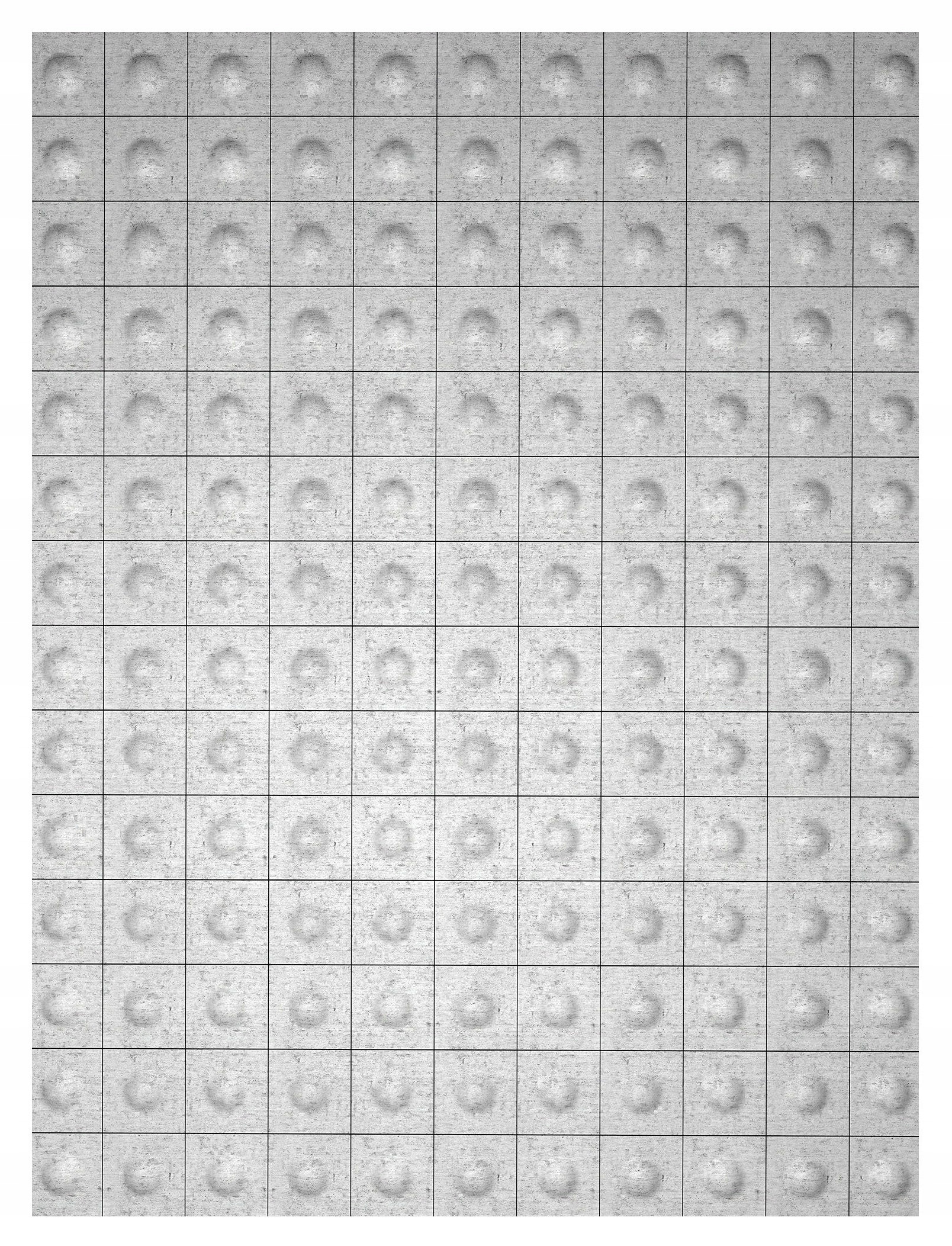Vliesová fototapeta Čtverce 3D textura dlaždice šedá 184x254 lepidlo