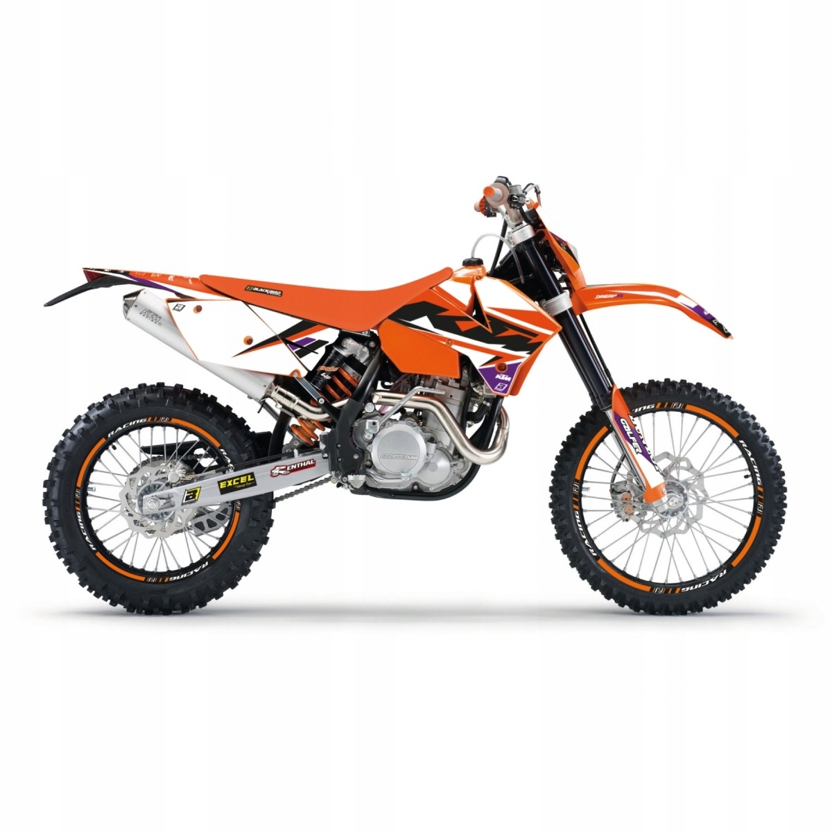Blackbird Sada Nálepiek (oklein) Ktm Exc/exc-f '05-'07, Sx/sx-f '05-'06