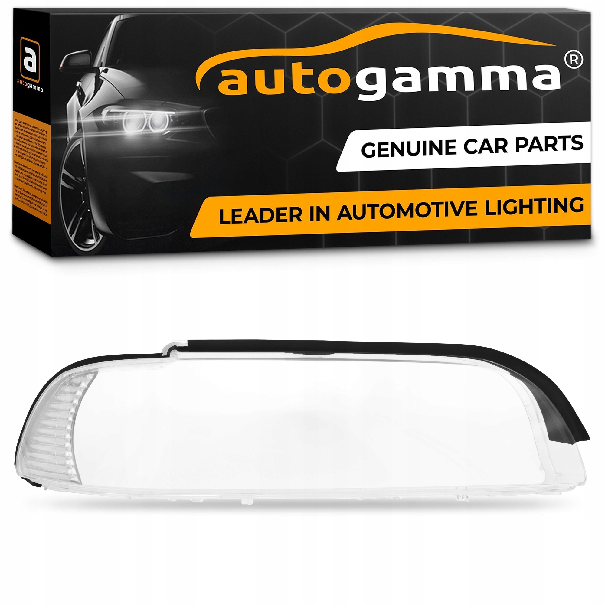 sklo světlometu Bmw 5 E39 Lift Brewka 2000-2004 Pravá Strana