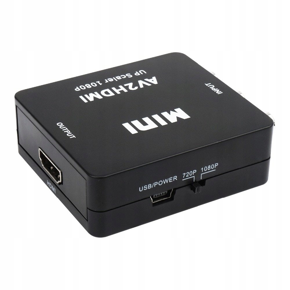

Konwerter Z Av Cinch Na Hdmi Przejściówka 1080P