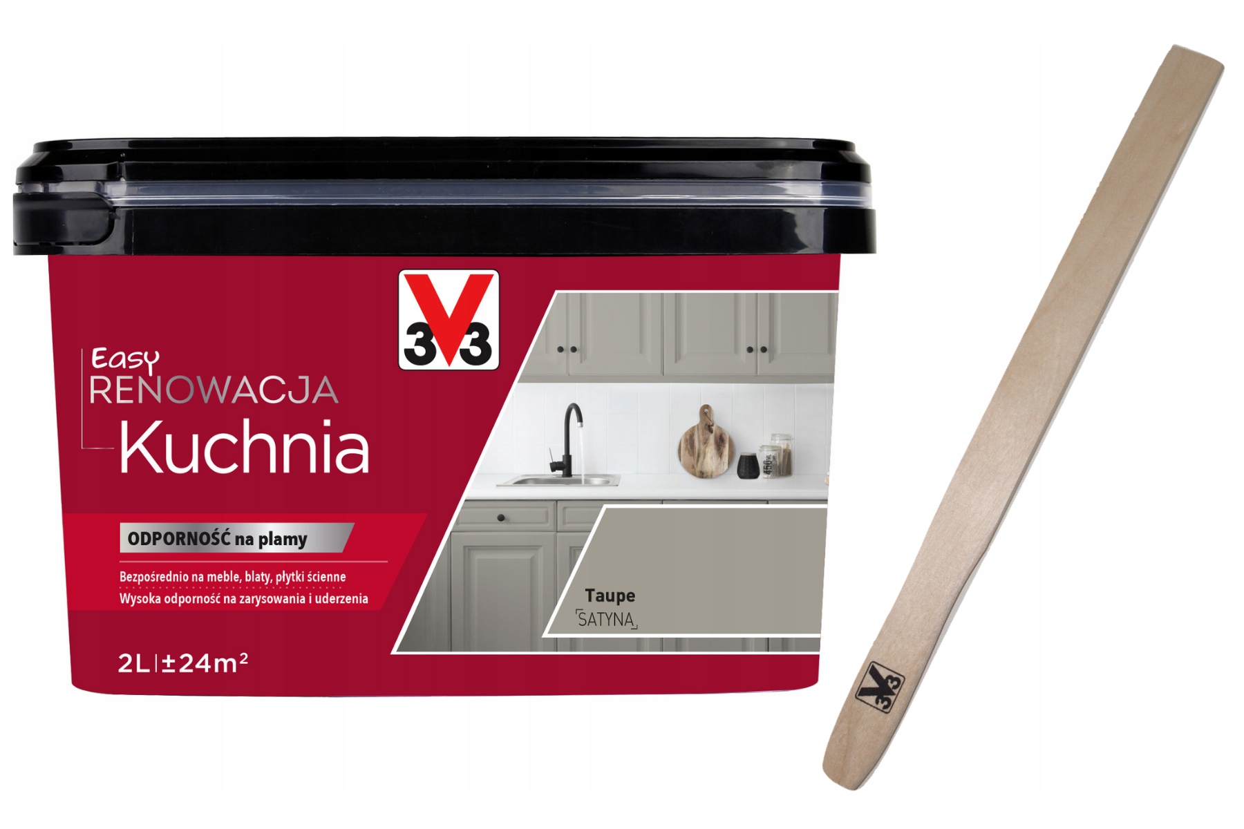 

V33 Easy Renowacja Kuchnia Taupe Satyna 2L