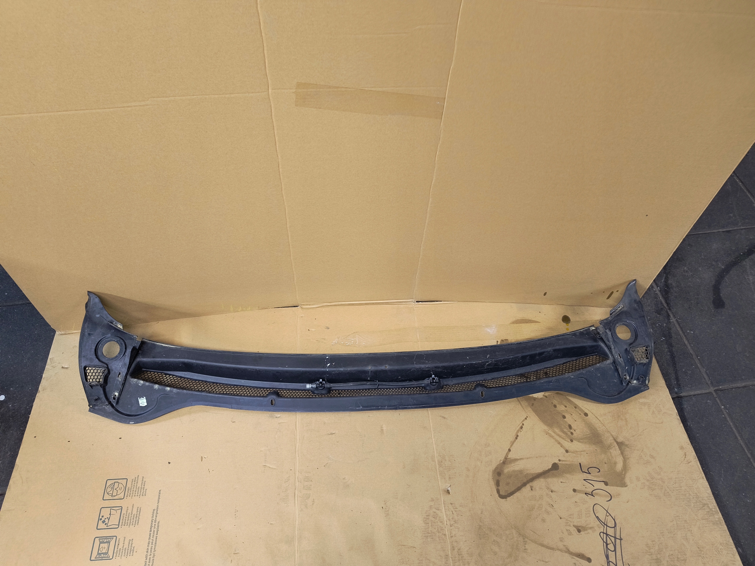 OPEL ASTRA J IV torpedo upper plastic