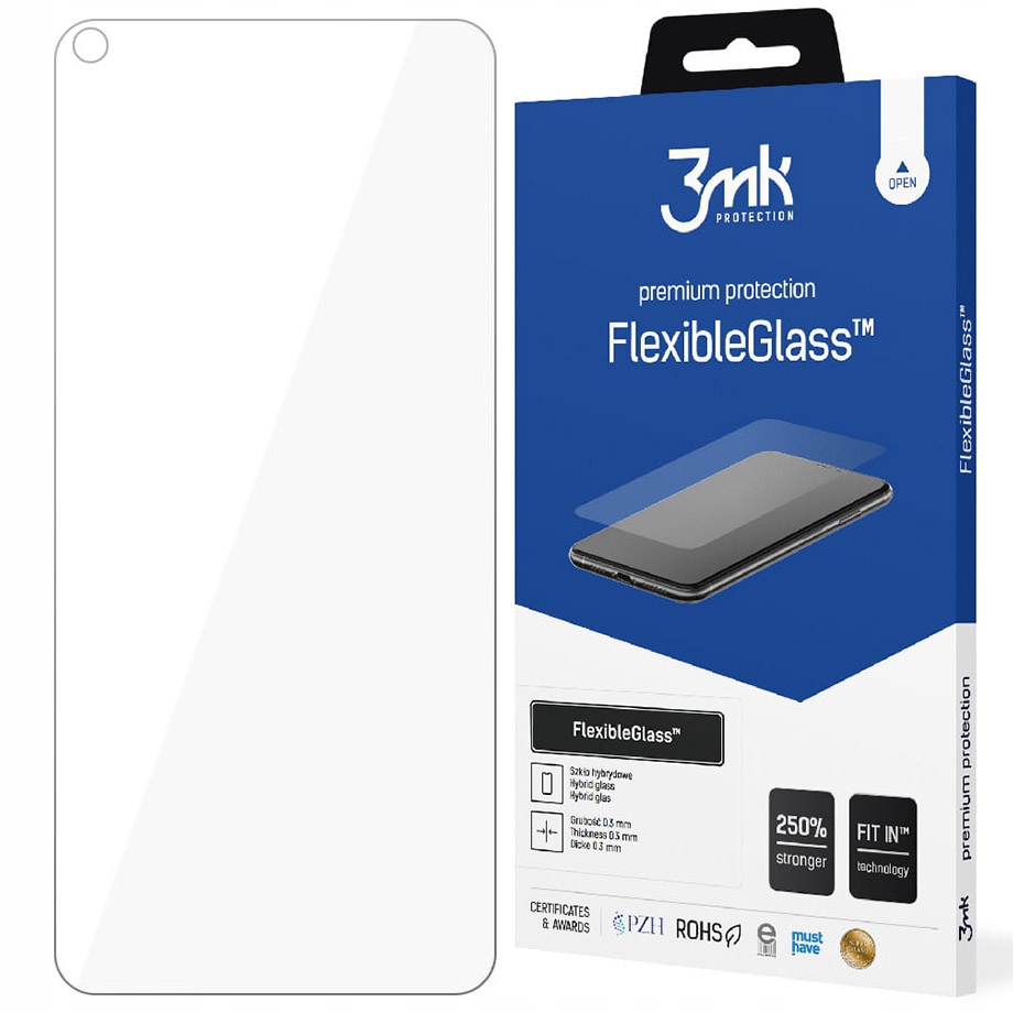 

Szkło hybrydowe 3mk do Redmi Note 9, Flexible