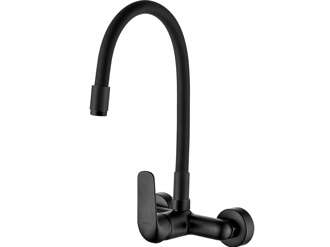 Elza nástěnná dřezová baterie s flexibilním výtokem