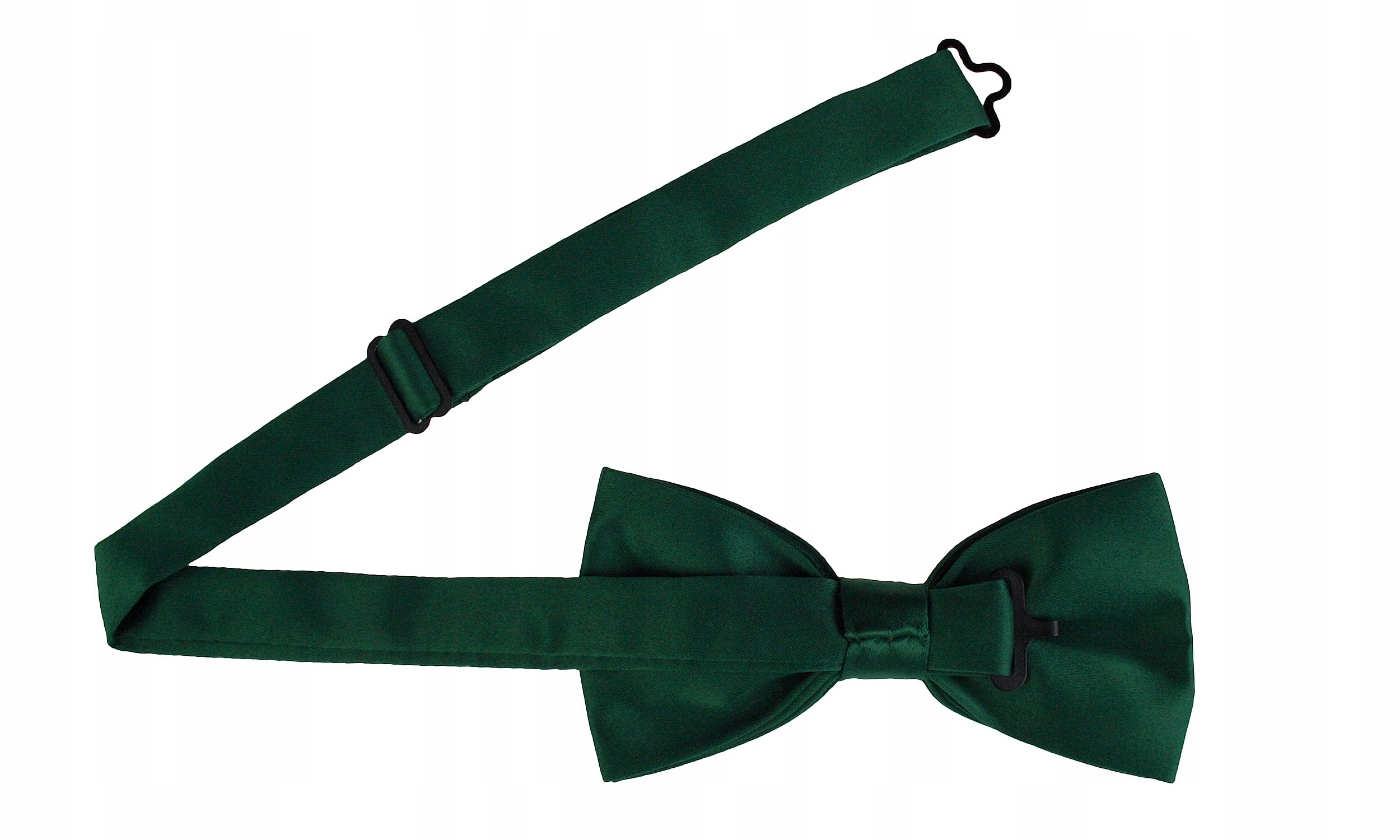 MUCHA MUSZKA MĘSKA GŁADKA CIEMNY ZIELONY BUTELKOWA Marka Tissino