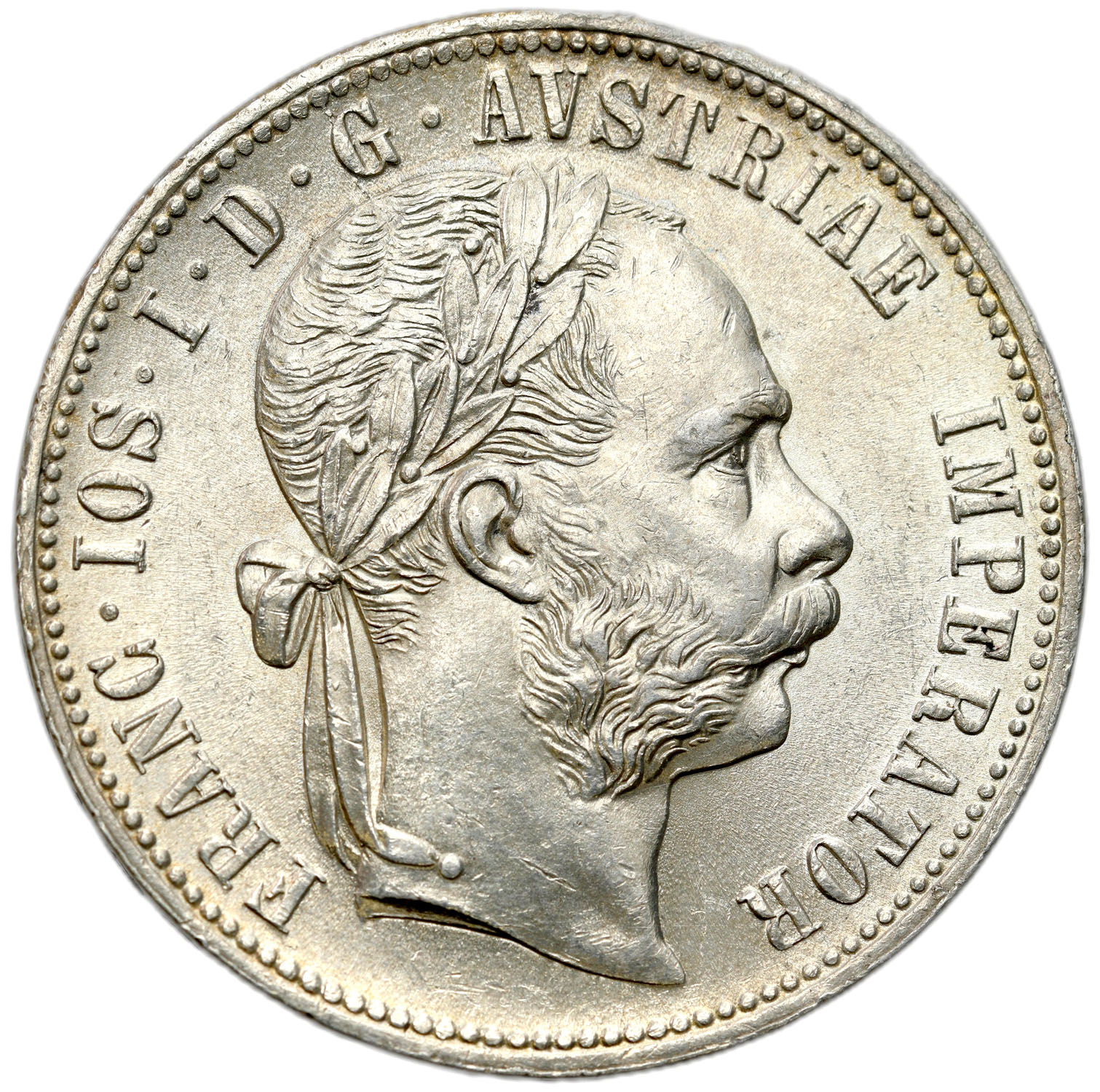 Austria. 1 floren 1877, Wiedeń