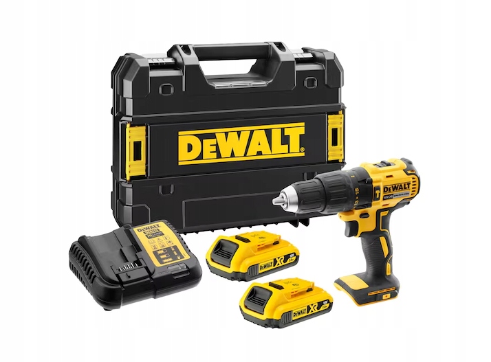 Příklepová Vrtačka s kladivem 18V Xr Dewalt 2 x 2Ah DCD778D2T-QW