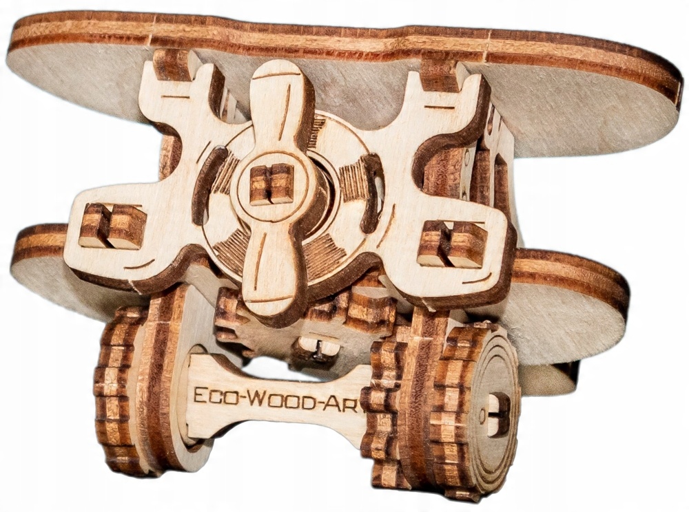 

Eco-Wood Drewniane Puzzle 3D Samolocik