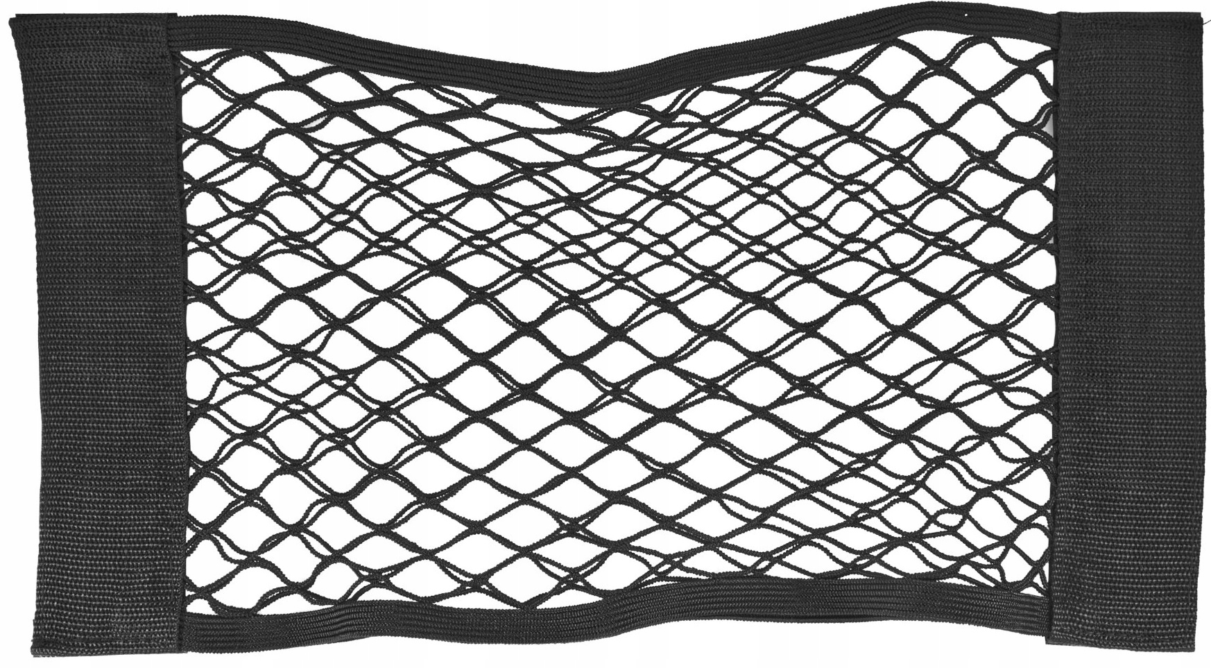 Siatka na rzep organizer do bagażnika 50cm x 25cm