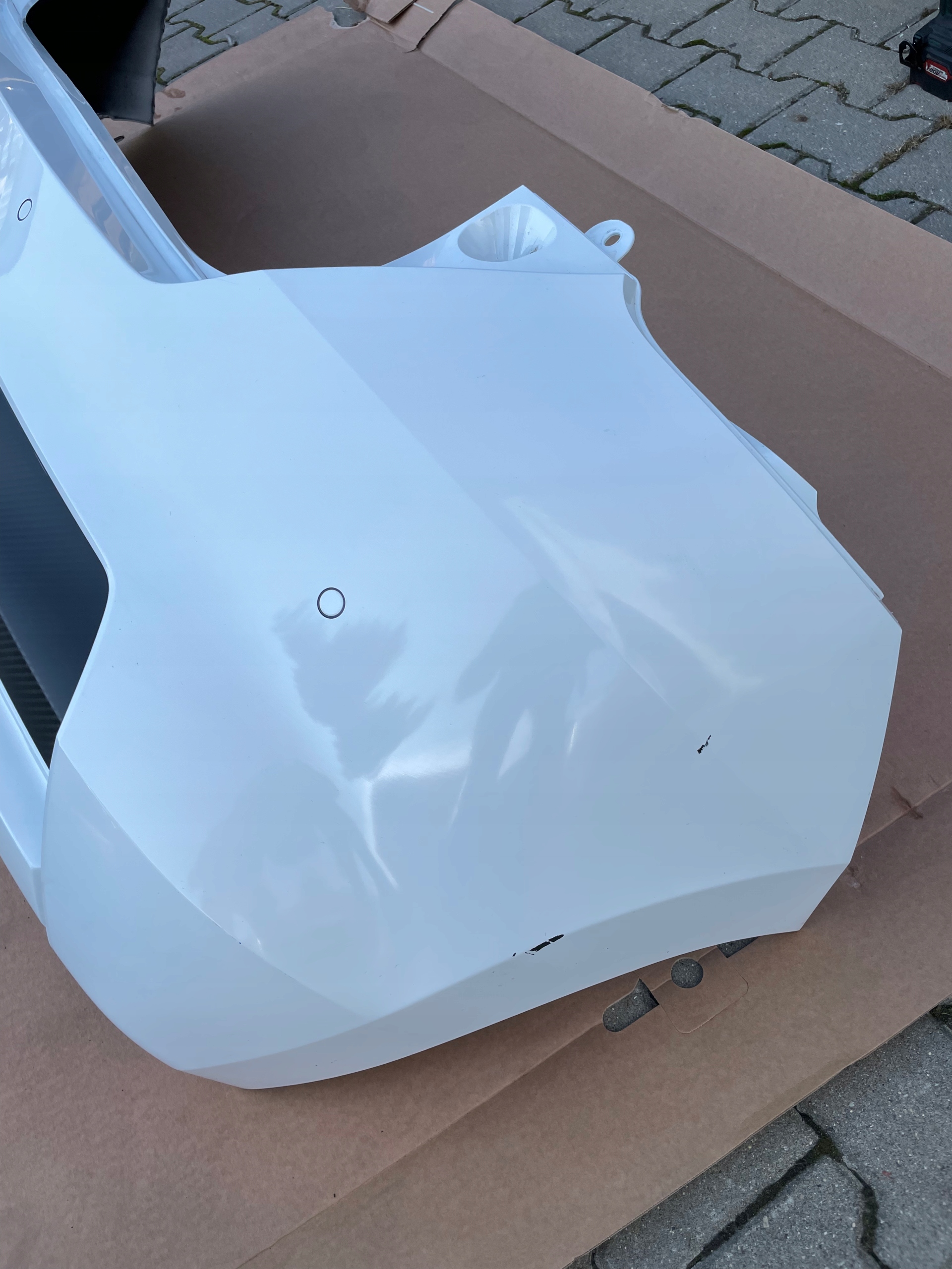 NISSAN MICRA K14 N-SPORT BUMPER REAR 4 PDC LIGHT