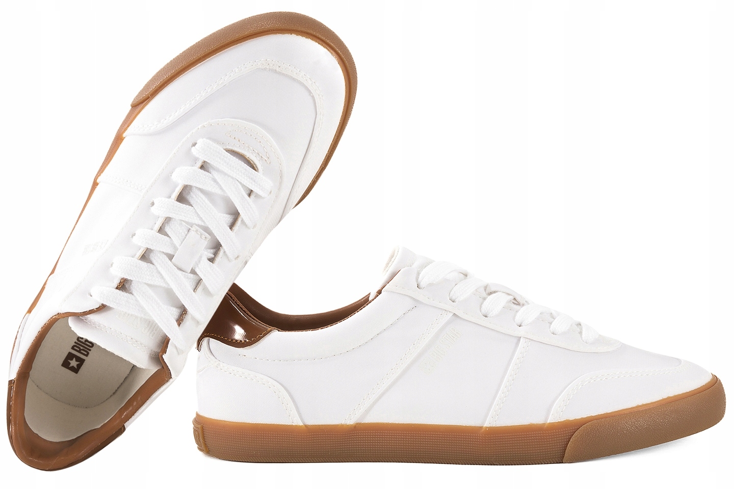 Big Star TT274366 Sportovní Boty Polokozačky Tenisky Textilní bílé 37