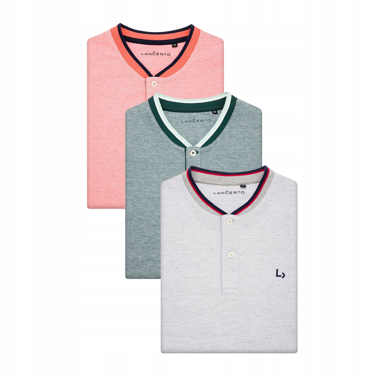 Zestaw Koszulek Polo 3-Pak Lancerto Steve M