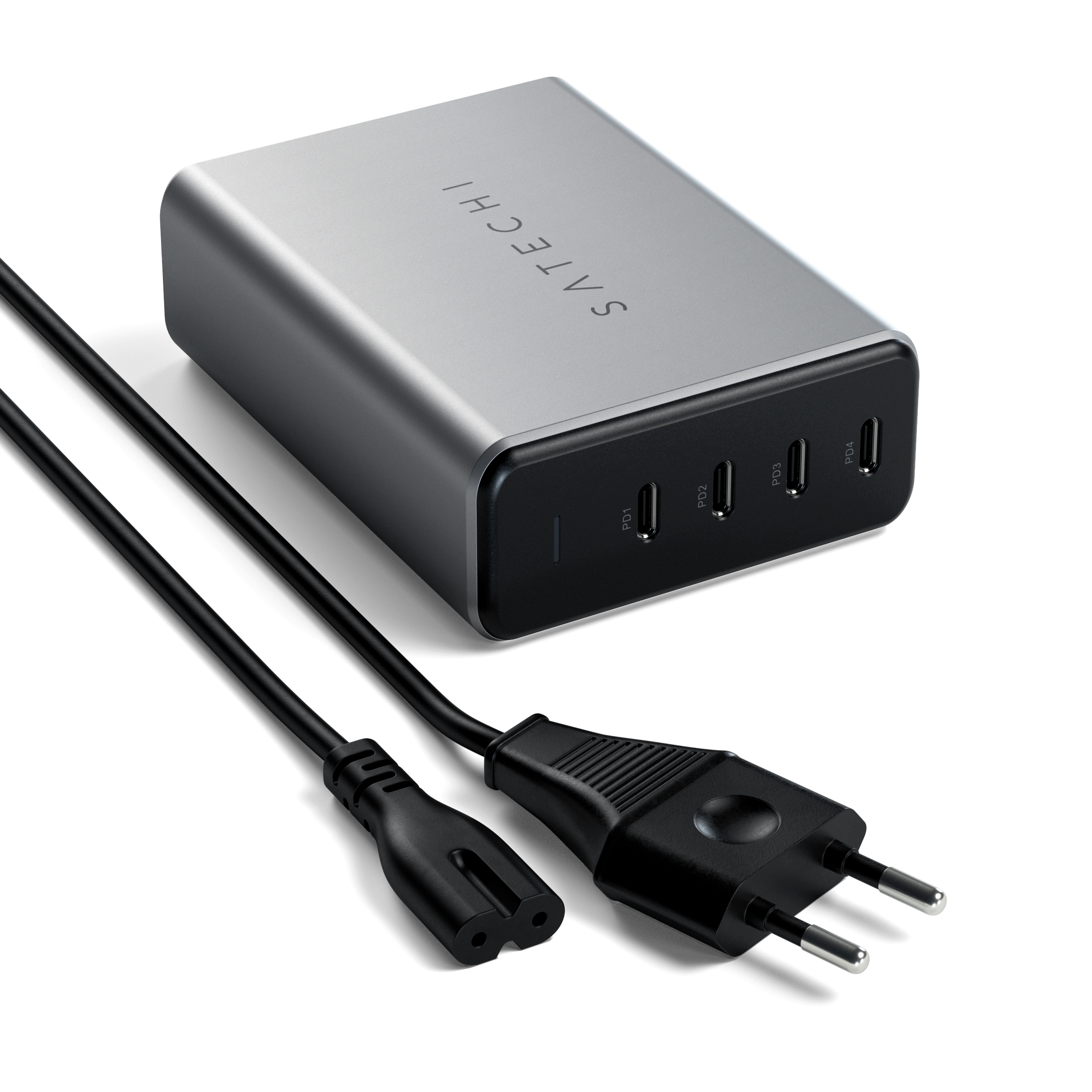 SATECHI - ŁADOWARKA SIECIOWA 4X USB-C 165W SZYBKI ZASILACZ ADAPTER Marka Satechi