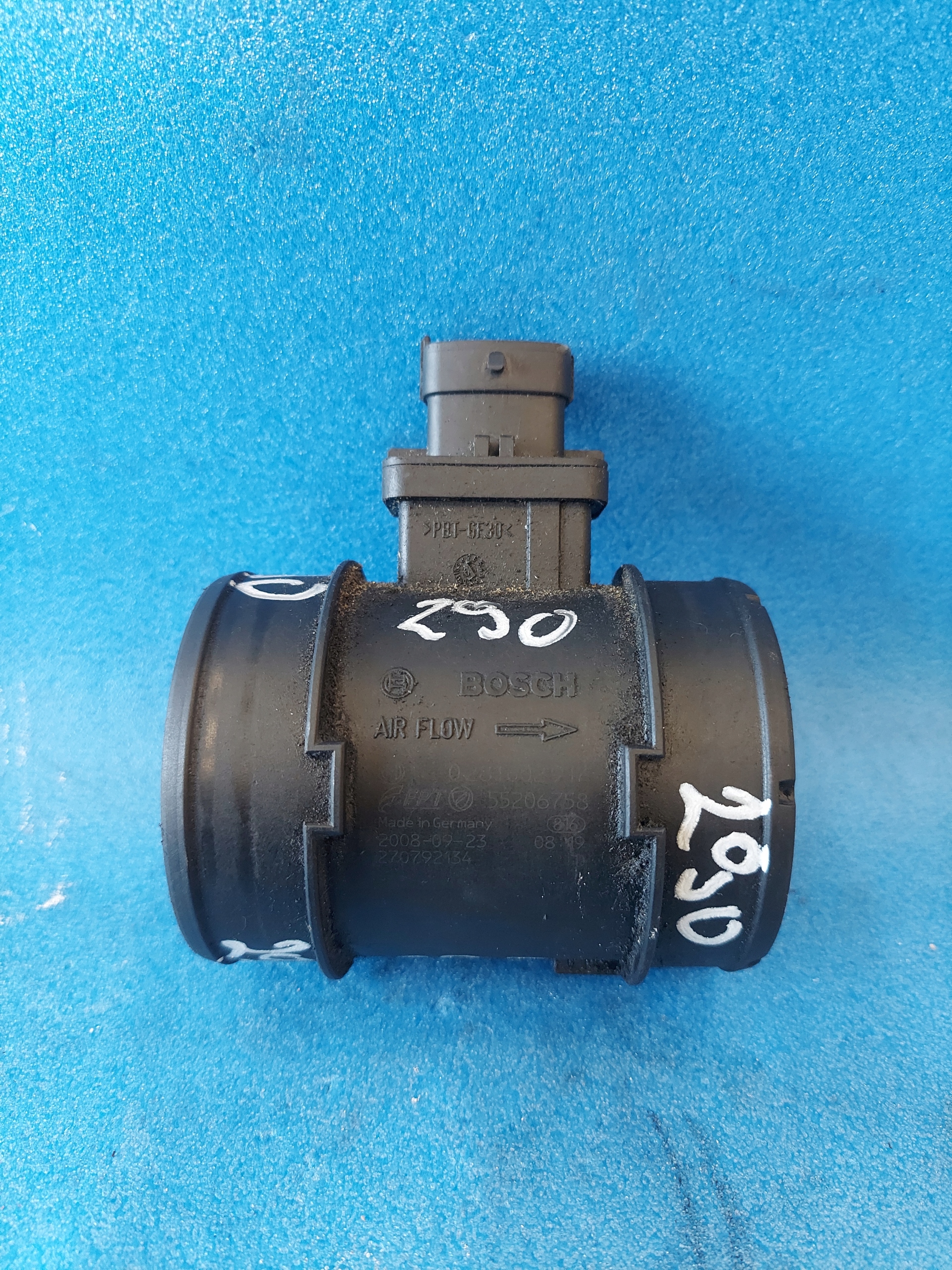 flow meter FIAT 2.0 JTD 0281002917