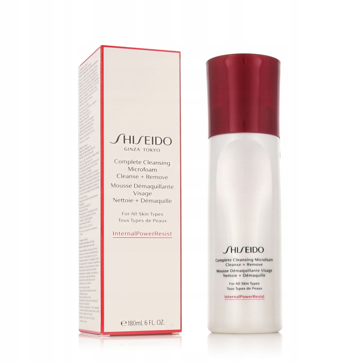 Shiseido Complete Cleansing Microfoam Cleanse Remove 180 ml