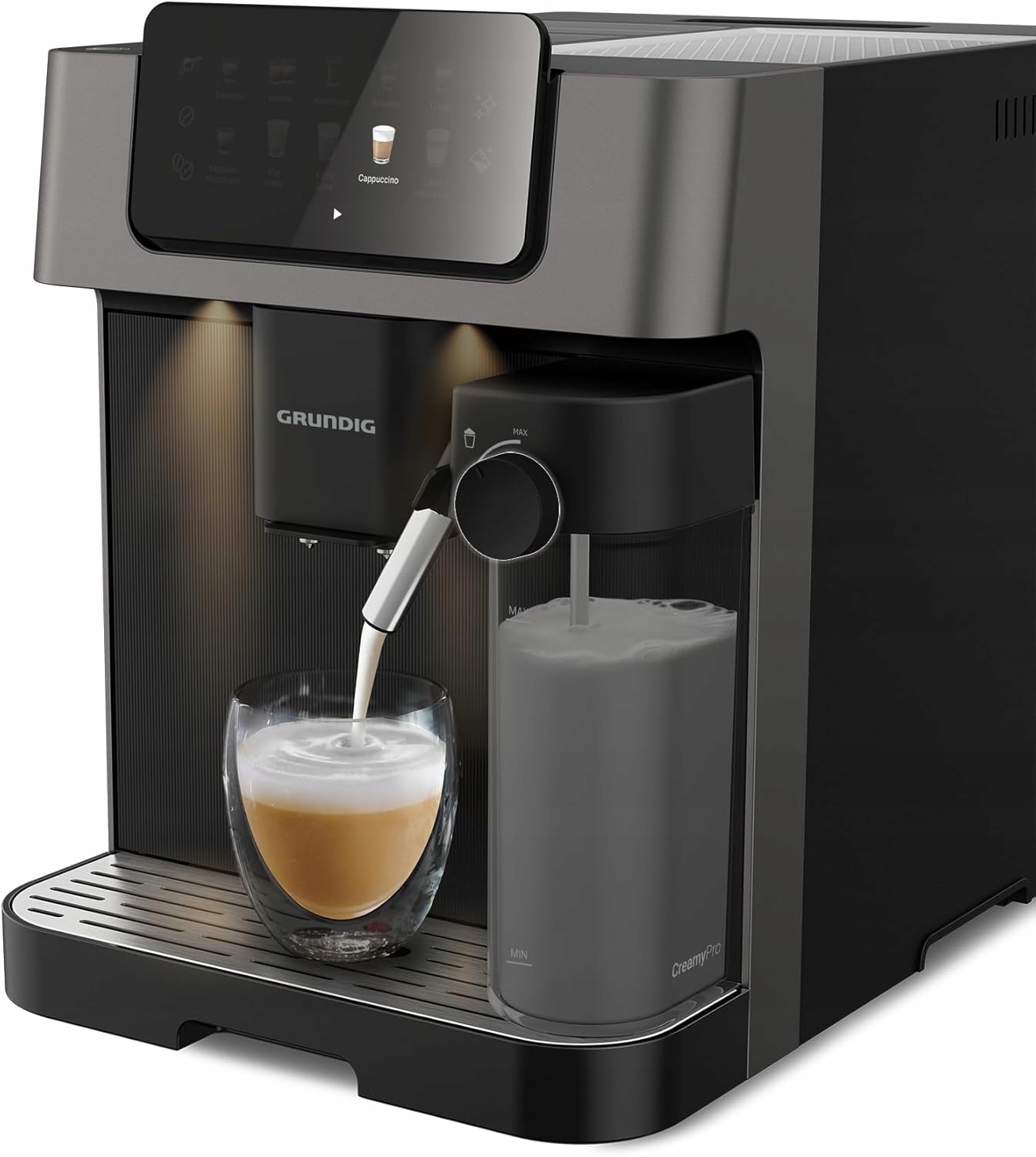 Grundig Kva 8230 plne automatický kávovar, 18 kávových špecialít