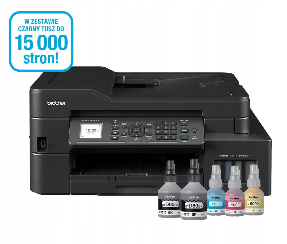 Brother MFC-T920DW 4w1 atrament kolor Duplex WiFi