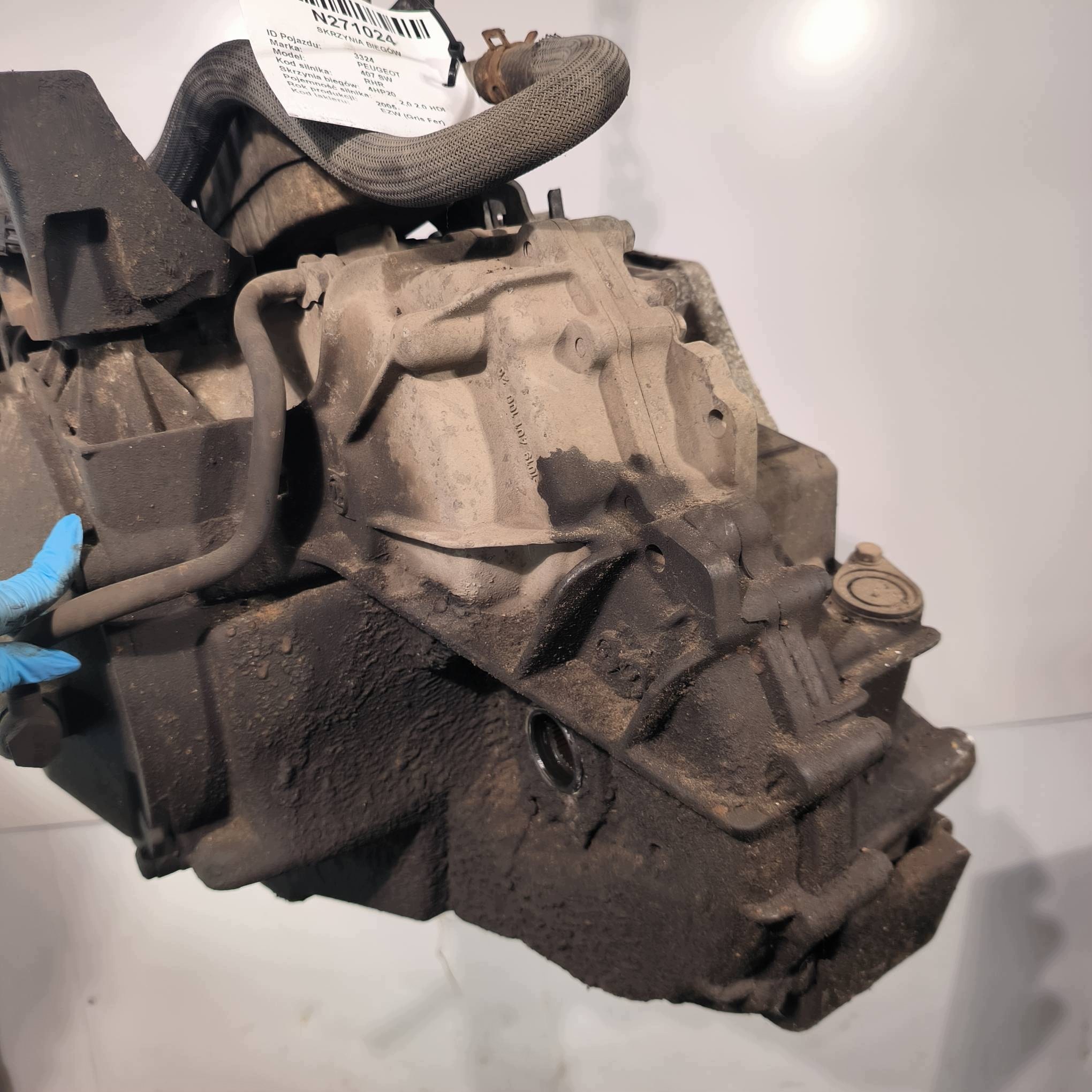 automatic gearbox 20HZ32 2.0 HDI PEUGEOT 407