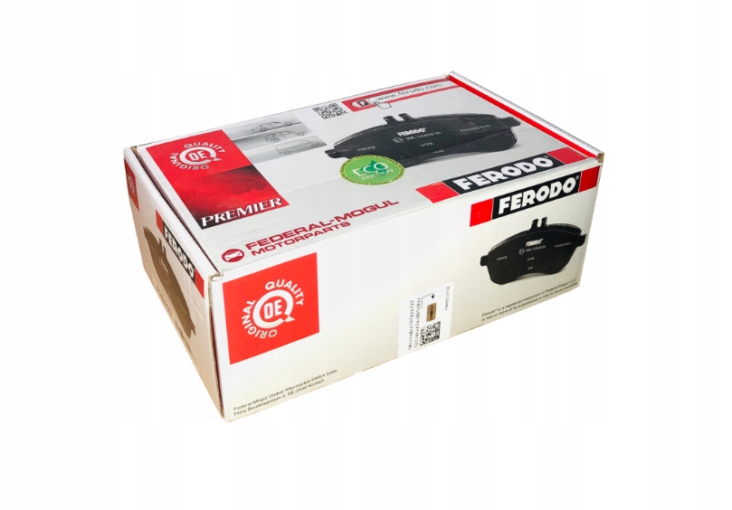 КОМПЛЕКТ ГАЛЬМІВНИХ КОЛОДОК FERODO ПЕРЕДНІЙ FDB1629