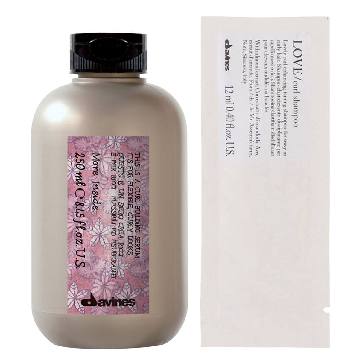 Davines More Inside sérum pro kudrnaté vlasy zdůrazňující kroucení Dárek