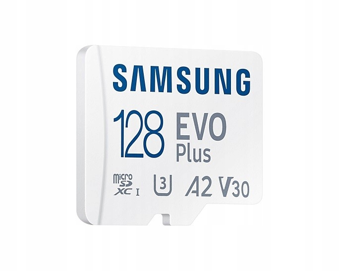 KARTA PAMIĘCI MicroSDXC 128 GB SAMSUNG EVO Plus Format karty microSD