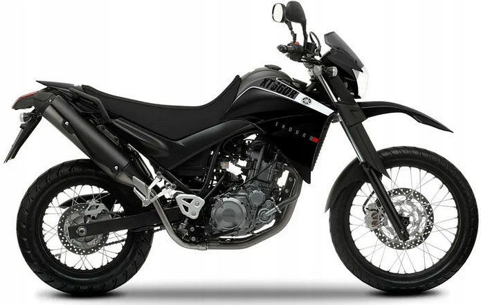 Samolepky Na Motocykl Juula Pro Yamaha Xt 660 R 2009-2010 Černé