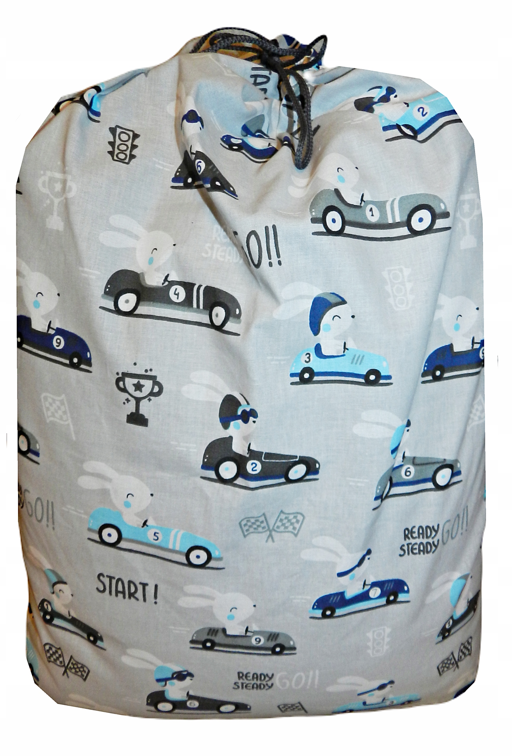 Worek na pościel bawełniany Do PRZEDSZKOLA + HAFT Długość 70 cm