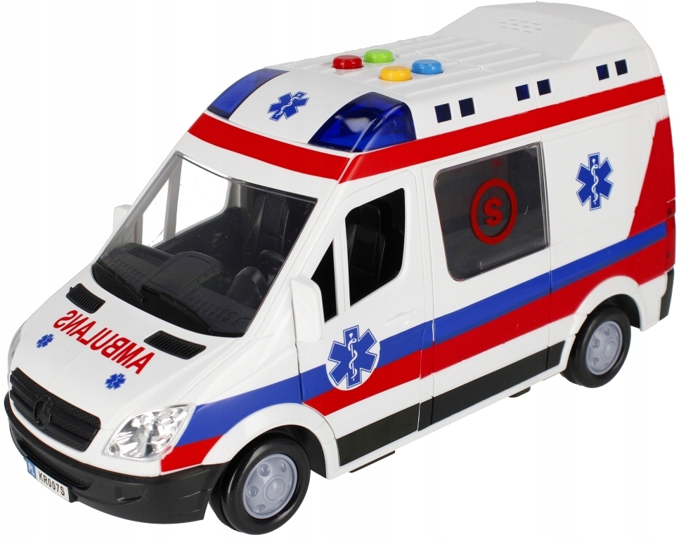 MOJE MIASTO POGOTOWIE AMBULANS KARETKA POGOTOWIA DŹWIĘKI ŚWIATŁO EAN (GTIN) 5905487740003