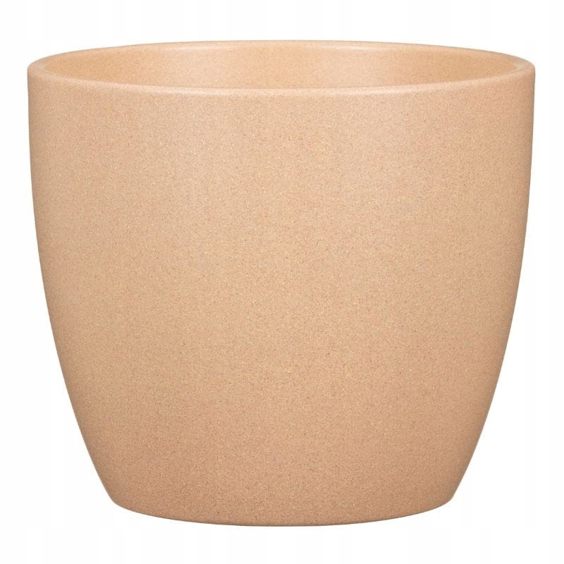 

Beżowa osłonka na doniczkę ceramiczna Scheurich 16