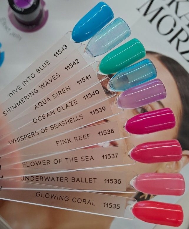 NEONAIL Lakier Hybrydowy do paznokci SHIMMERING WAVES 11542-7 Kolor Odcienie niebieskiego