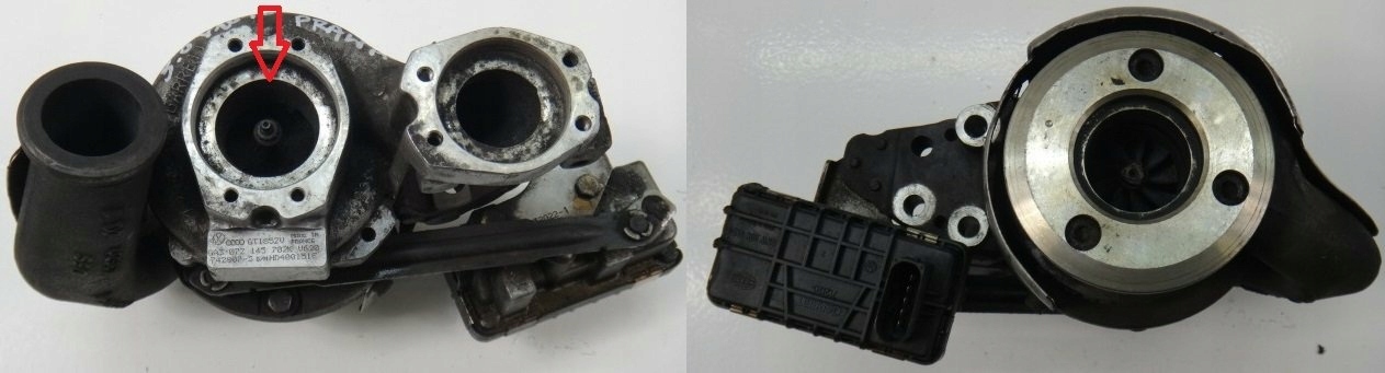 VW PHAETON 5.0 V10 TDI TURBOSPRĘŻARKA STRONA PRAWA