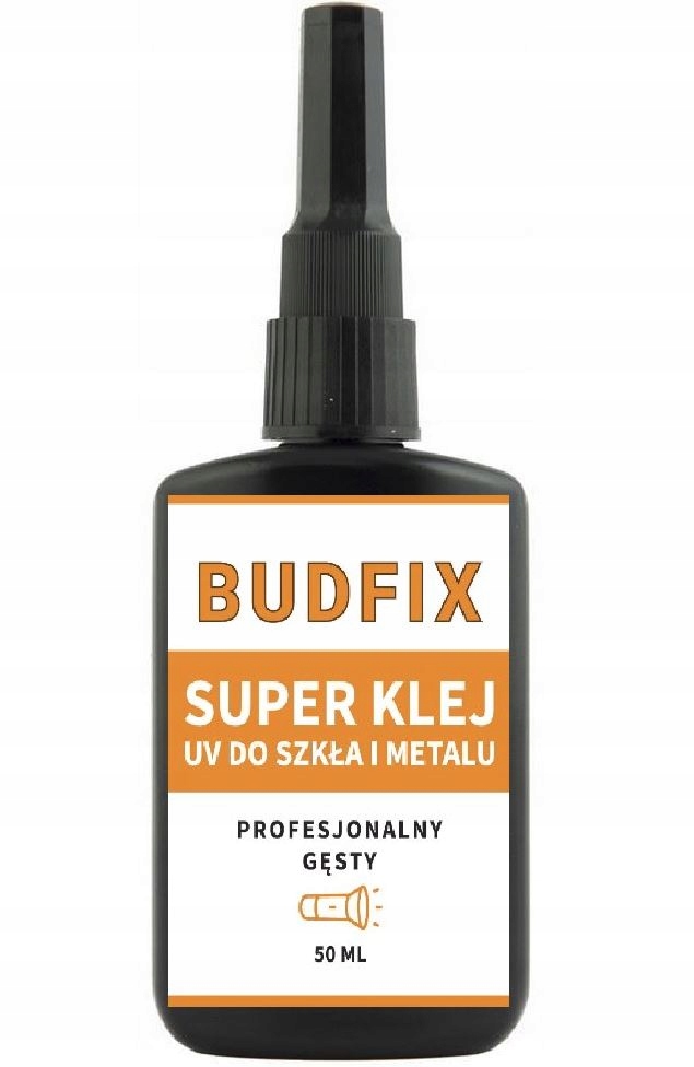 

Klej Uv Do Szkła I Metalu Gęsty 50ML Budfix