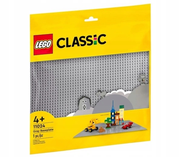 Konstrukční deska Lego Classic 11024 šedá