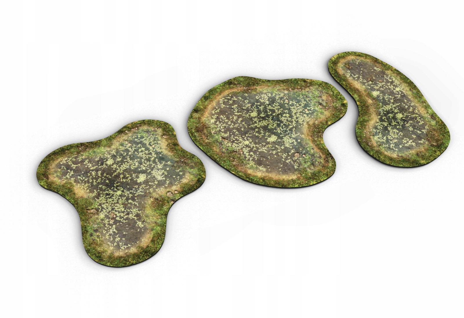 ZESTAW GUMOWYCH TERENÓW 2D - BAGNO