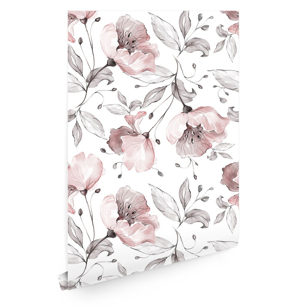 

Tapeta akwarela kwiaty pastele T01612
