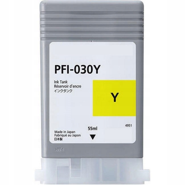Canon Cartridge PFI-030 Y žlutá pro imagePROGRAF TM-240 a TM-340 3492C001