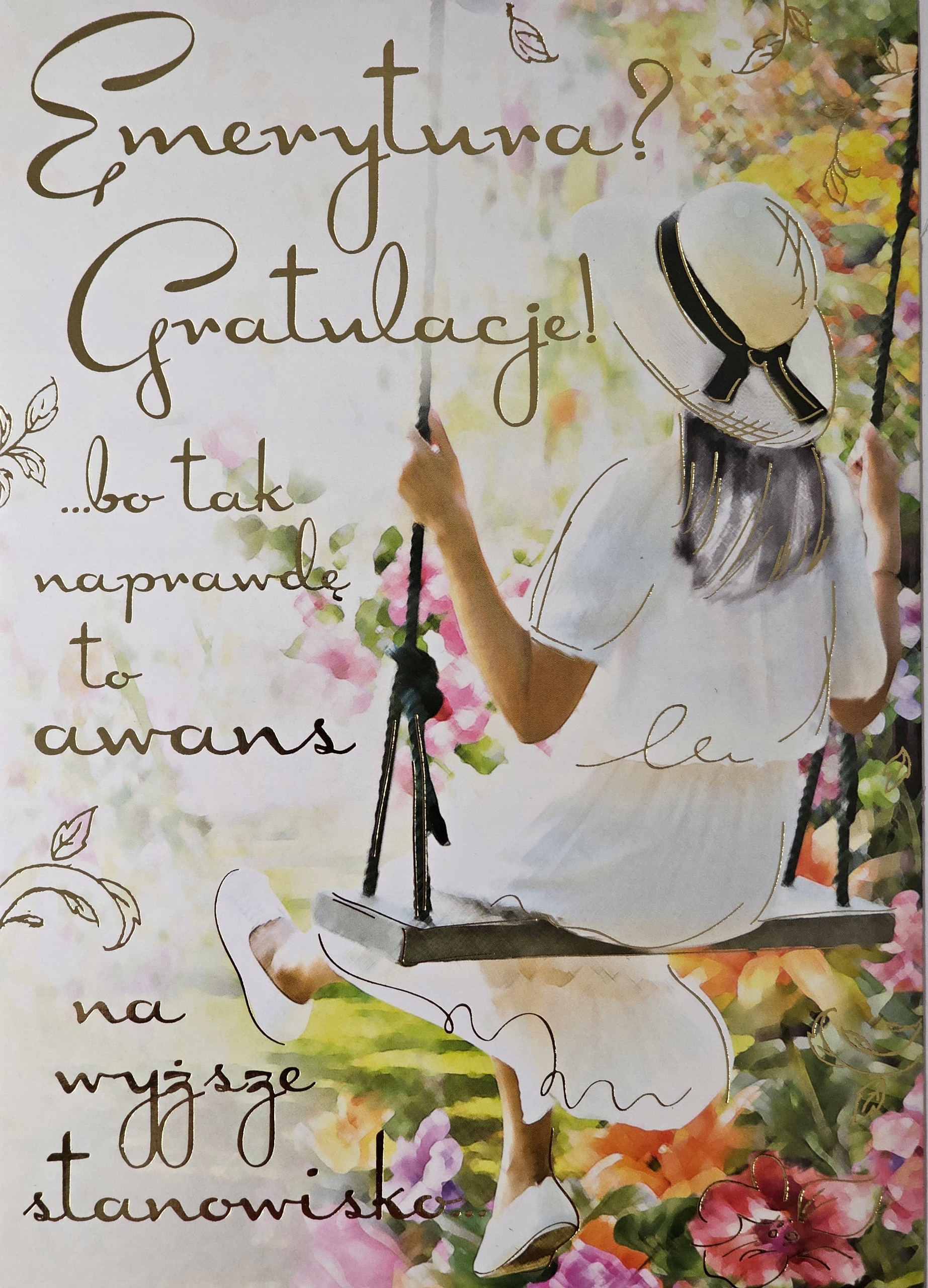 

kartka Z Okazji Przejścia Na EMERYTURę Emerytura