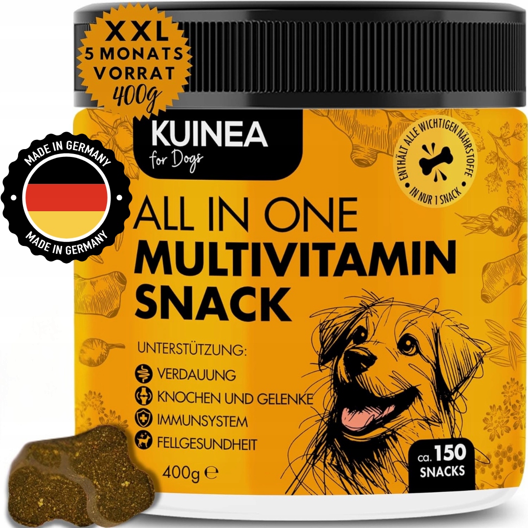 Levně Vitamíny All-in-One pro psa Premium Všechna plemena Pamlsek Malý Velký