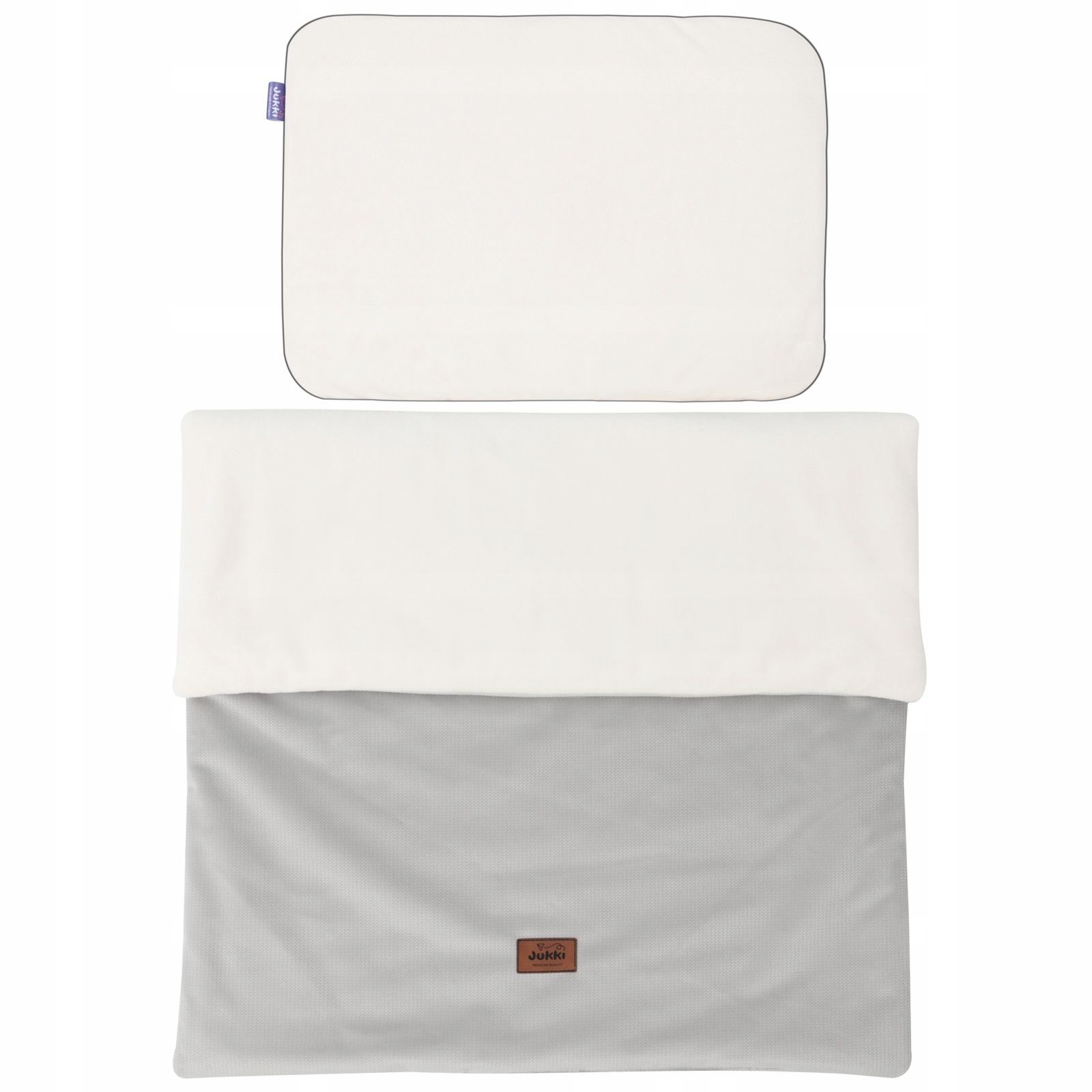 ZESTAW DO WÓZKA PODUSZKA I KOCYK PLUSZ VELVET Marka Jukki