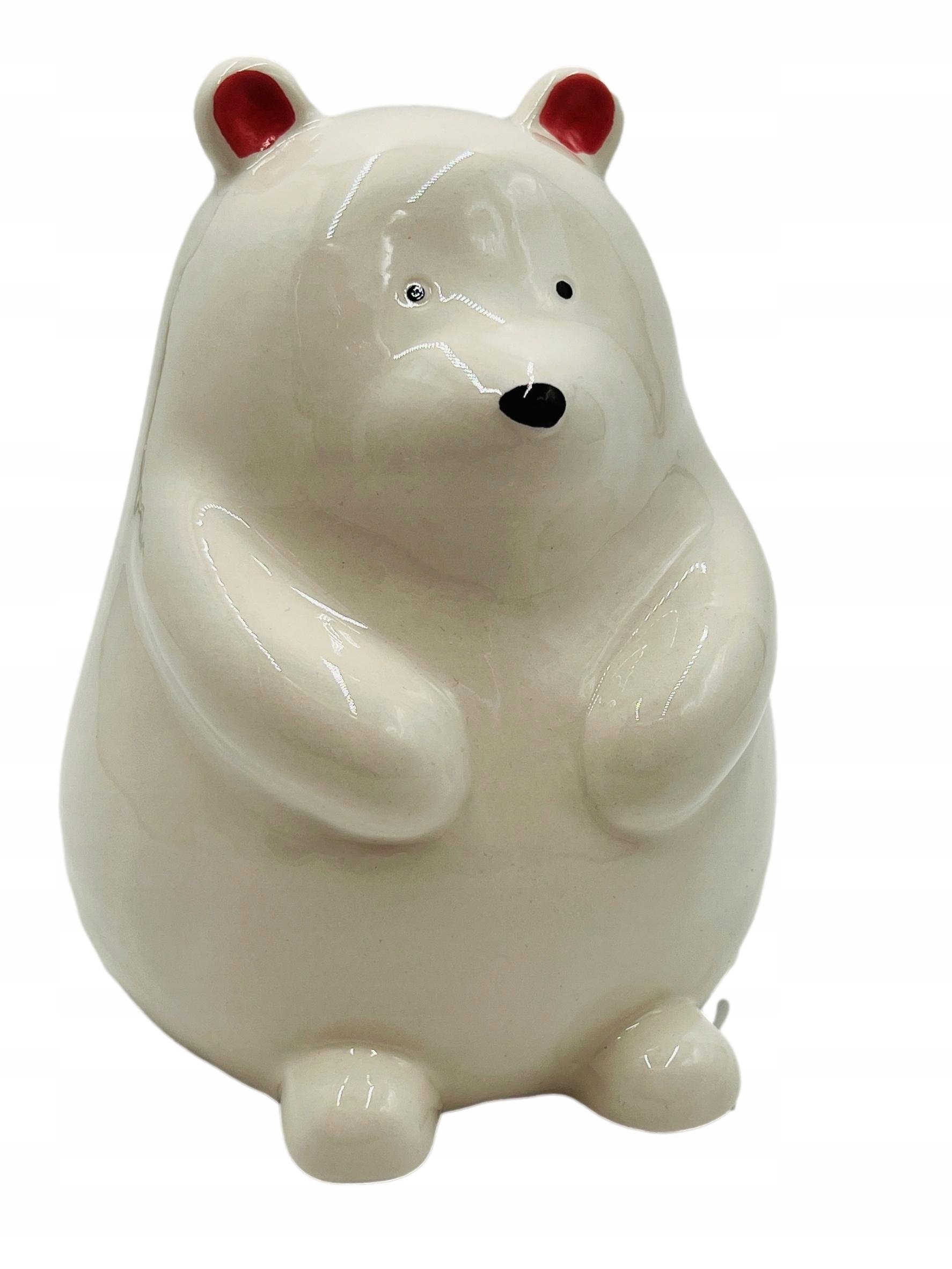 

Skarbonka Miś Polarny na szczęście Money Bank Boho